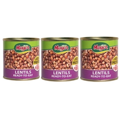 Picture of MAYOR LENTILS MIX 3PACK X150GR